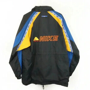Vintage 90s Nike ACG Black Blue Windbreaker Jacket